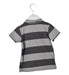 A Grey Short Sleeve Polos from Le Petit Society in size 4T for boy. (Back View)