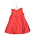 A Red Sleeveless Dresses from Chateau de Sable in size 12-18M for girl. (Back View)