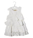 A White Sleeveless Dresses from Burberry in size 2T for girl. (Front View)