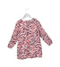 A Pink Long Sleeve Dresses from Kenzo in size 4T for girl. (Back View)