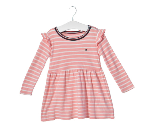 A Pink Dress Sets from Tommy Hilfiger in size 2T for girl. (Front View)