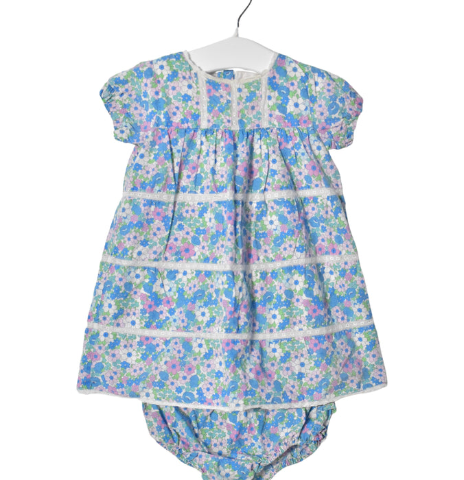 A Blue Dress Sets from Boden in size 6-12M for girl. (Front View)