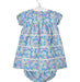 A Blue Dress Sets from Boden in size 6-12M for girl. (Back View)
