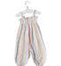 A White Sleeveless Jumpsuits from Velveteen in size 6-12M for girl. (Back View)