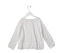 A White Long Sleeve Tops from Bass 10 in size 10Y for girl. (Back View)