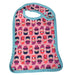 A Pink Bibs from Close in size O/S for neutral. (Front View)