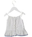 A White Sleeveless Tops from Polo Ralph Lauren in size 4T for girl. (Back View)