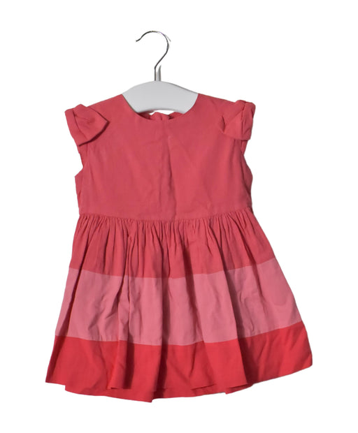 A Pink Short Sleeve Dresses from Chateau de Sable in size 6-12M for girl. (Front View)