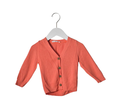 A Orange Cardigans from Chateau de Sable in size 18-24M for girl. (Front View)