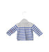 A Blue Long Sleeve Tops from Petit Bateau in size 0-3M for boy. (Back View)
