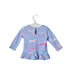 A Blue Long Sleeve Tops from Joules in size 3-6M for girl. (Back View)