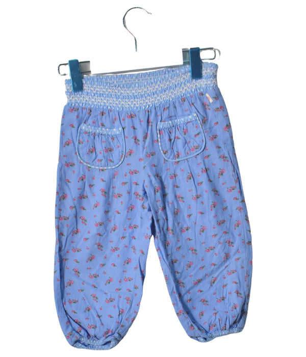 A Blue Casual Pants from Aya Naya in size 6-12M for girl. (Back View)