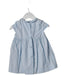 A Blue Short Sleeve Dresses from Marie Chantal in size 18-24M for girl. (Back View)