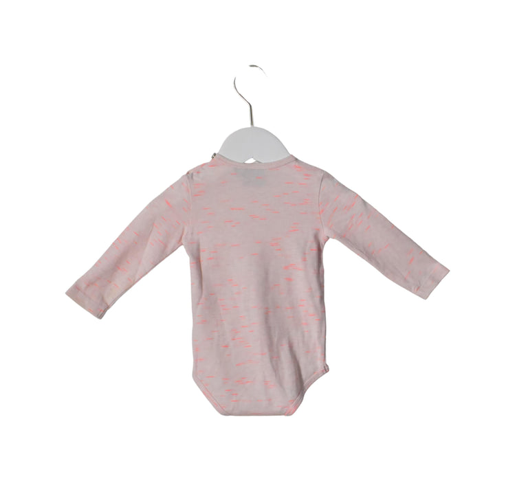 A Grey Long Sleeve Bodysuits from Petit by Sofie Schnoor in size 3-6M for neutral. (Back View)