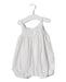 A White Rompers from Les Enfantines in size 18-24M for girl. (Front View)