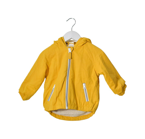 A Yellow Lightweight Jackets from Seed in size L for neutral. (Front View)
