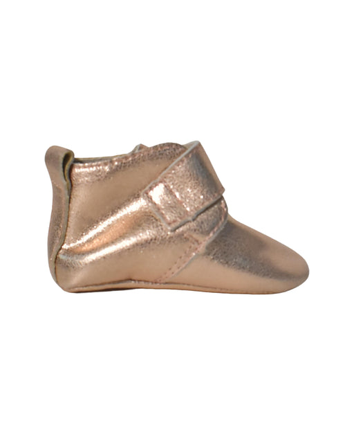 A Gold Boots & Booties from TikiTot in size XS for girl. (Front View)