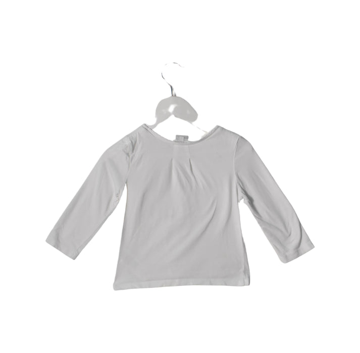 A White Long Sleeve Tops from Chloe in size 2T for girl. (Back View)