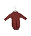 A Red Long Sleeve Bodysuits from Bonpoint in size 6-12M for neutral. (Front View)