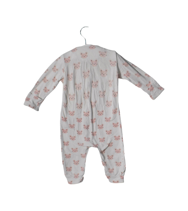 A White Long Sleeve Jumpsuits from Seed in size 3-6M for neutral. (Back View)