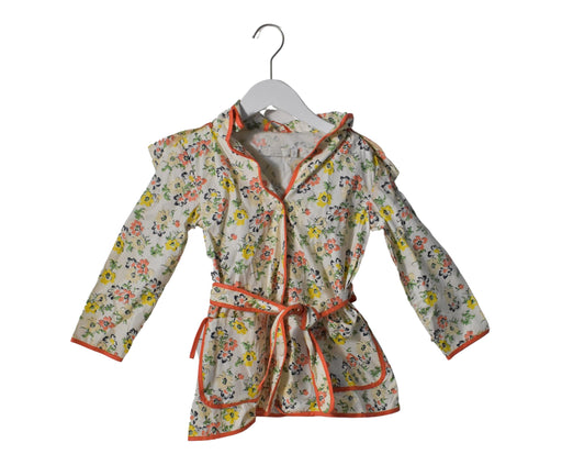 A White Rain Jackets from Stella McCartney in size 6T for girl. (Front View)