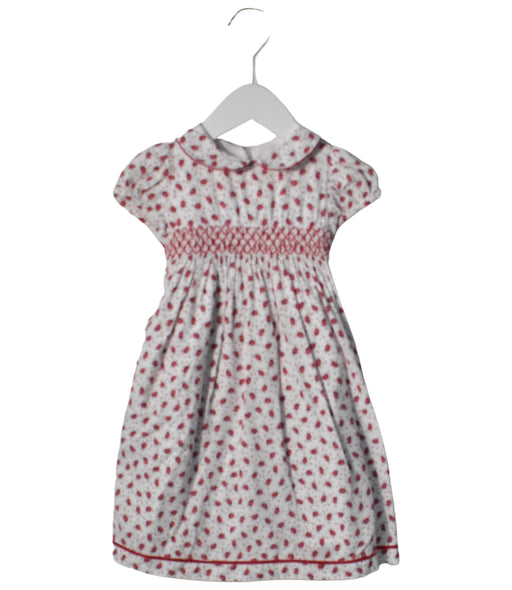 A Red Short Sleeve Dresses from Confiture in size 18-24M for girl. (Front View)