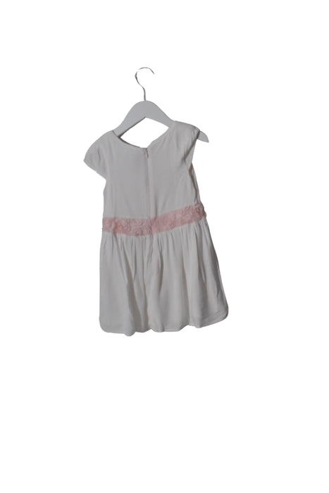 A Pink Sleeveless Dresses from Peter Morrissey Kids in size 3T for girl. (Back View)