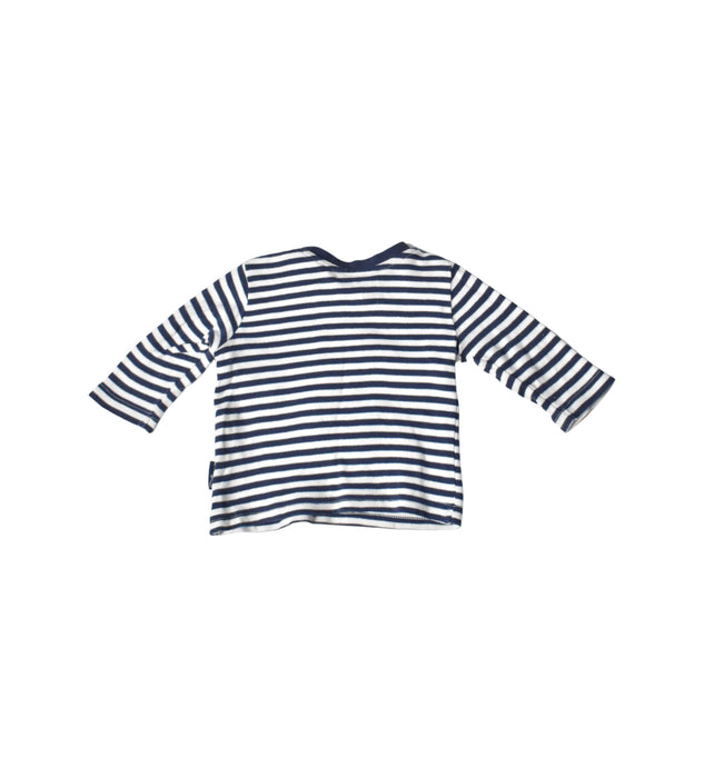 A Navy Long Sleeve Tops from Disney Baby in size 3-6M for boy. (Back View)