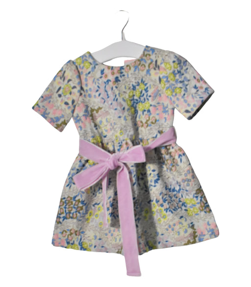 A Multicolour Short Sleeve Dresses from Gingersnaps in size 2T for girl. (Front View)