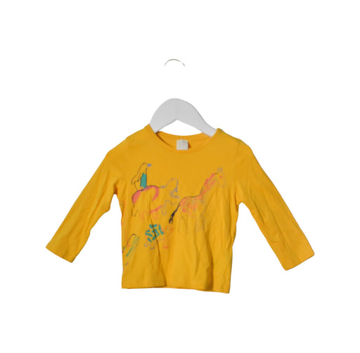 A Yellow Long Sleeve Tops from COS in size 2T for neutral. (Front View)