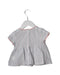 A White Short Sleeve Tops from Gingersnaps in size 6-12M for girl. (Back View)