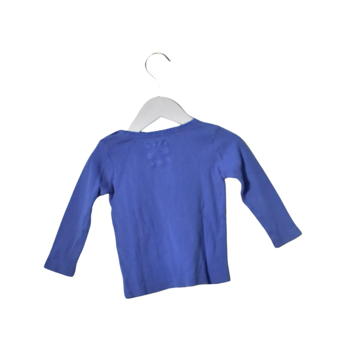 A Blue Long Sleeve Tops from Boden in size 18-24M for girl. (Back View)