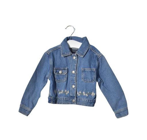 A Blue Lightweight Jackets from Ralph Lauren in size 3T for girl. (Front View)