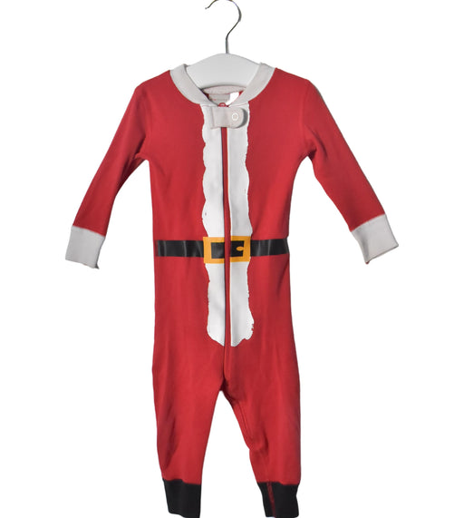 A Red Long Sleeve Jumpsuits from Hanna Andersson in size 12-18M for neutral. (Front View)