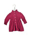 A Pink Long Sleeve Dresses from Ralph Lauren in size 6-12M for girl. (Front View)
