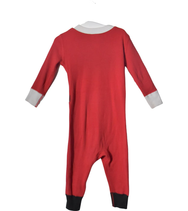 A Red Long Sleeve Jumpsuits from Hanna Andersson in size 12-18M for neutral. (Back View)