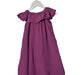 A Purple Short Sleeve Dresses from Excuse My French in size 4T for girl. (Back View)