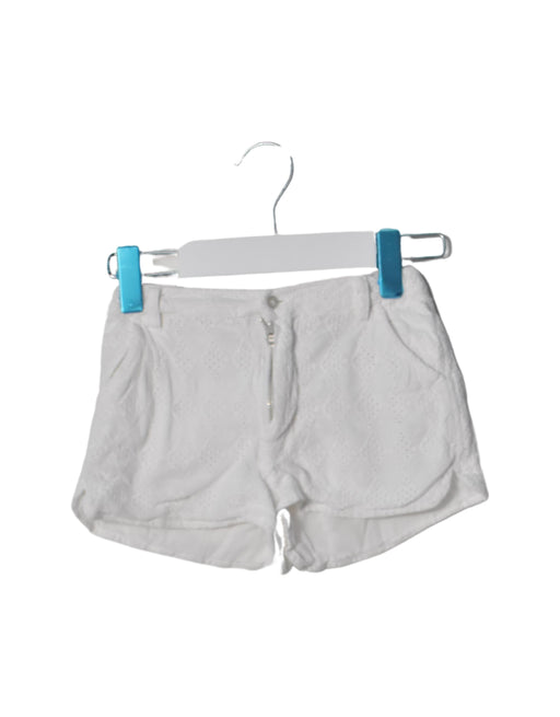 A White Shorts from Excuse My French in size 4T for girl. (Front View)