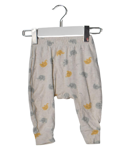 A Grey Leggings from Seed in size 3-6M for girl. (Front View)