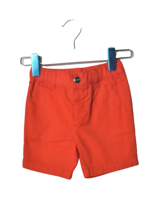 A Red Shorts from Jacadi in size 6-12M for boy. (Front View)