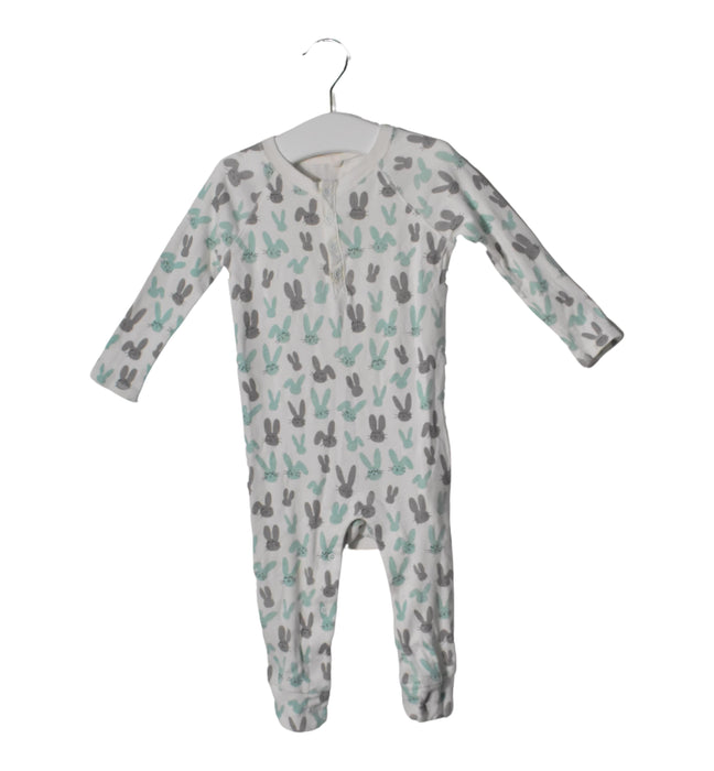 A Grey Long Sleeve Jumpsuits from Stella McCartney in size 12-18M for neutral. (Front View)