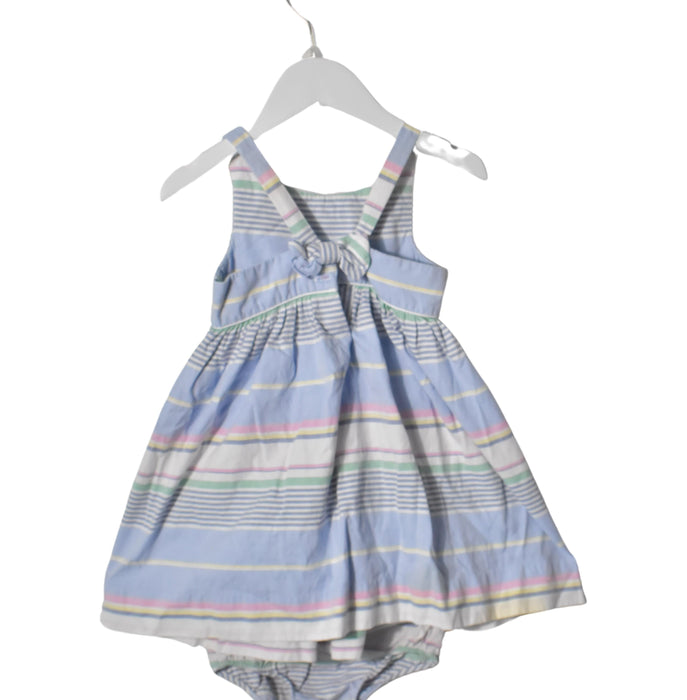 A Blue Dress Sets from Ralph Lauren in size 12-18M for girl. (Back View)