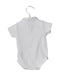 A White Short Sleeve Bodysuits from Marie Chantal in size 3-6M for neutral. (Back View)