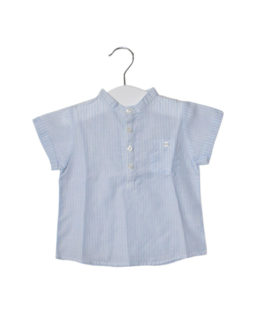 A Blue Short Sleeve Tops from Marie Chantal in size 12-18M for boy. (Front View)