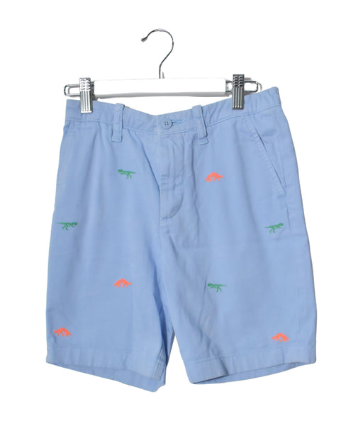 A Blue Shorts from Crewcuts in size 8Y for girl. (Front View)