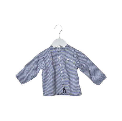 A Blue Long Sleeve Tops from Marie Chantal in size 12-18M for boy. (Front View)
