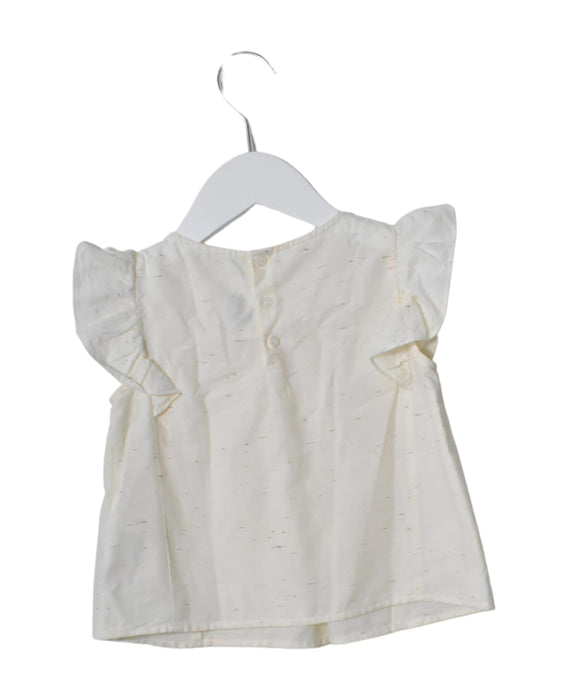 A  Short Sleeve Tops from Bonpoint in size 4T for girl. (Back View)