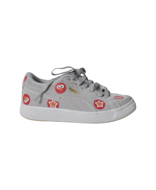 A Grey Sneakers from Puma in size 6T for neutral. (Front View)