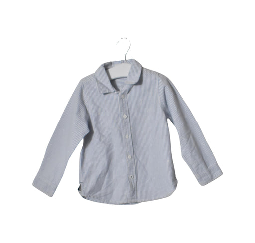 A Blue Shirts from Jacadi in size 3T for boy. (Front View)