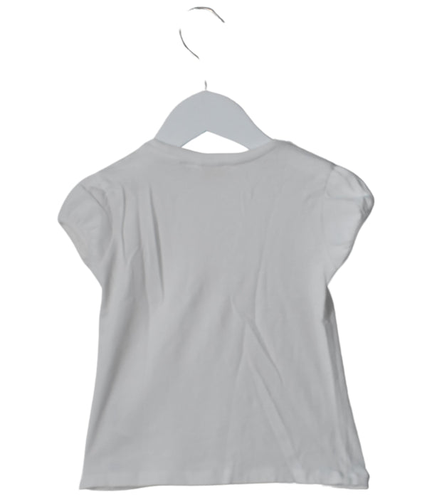A White Short Sleeve T Shirts from Chicco in size 3T for girl. (Back View)